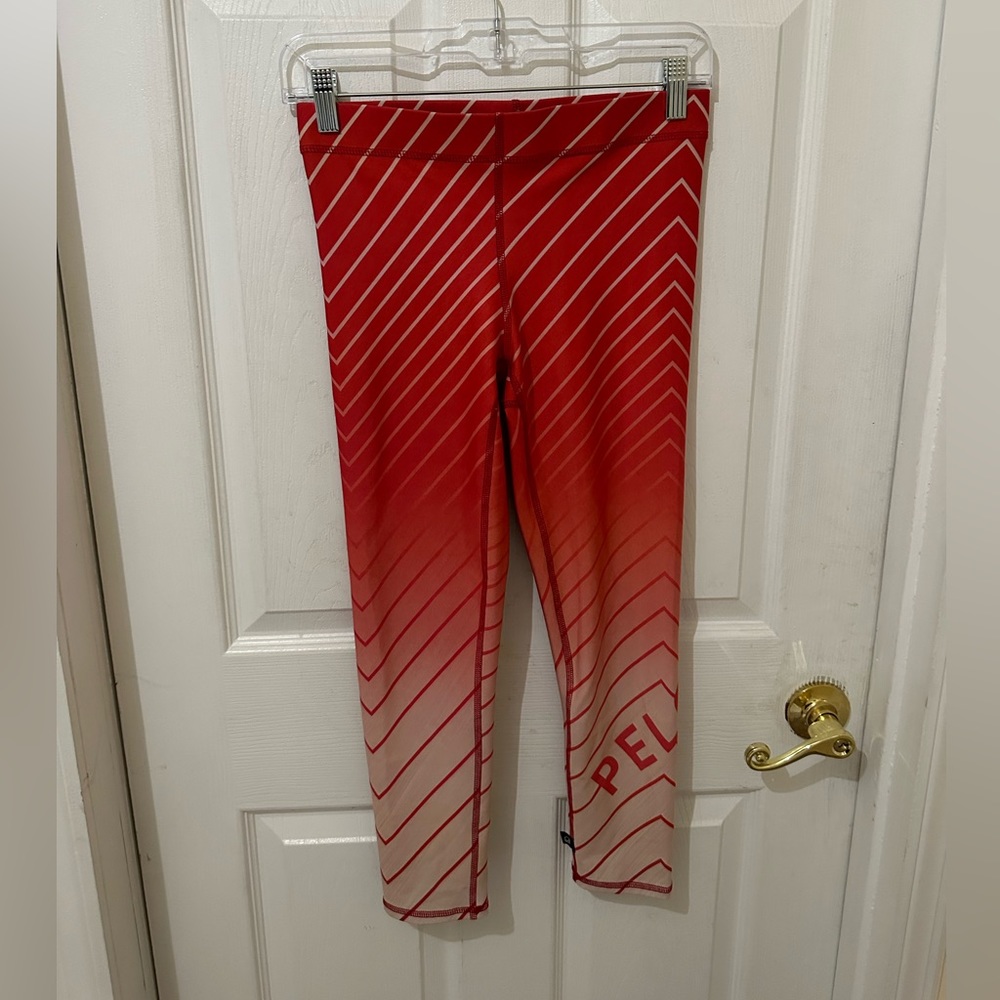 Terez X Peleton Ombré Striped Leggings